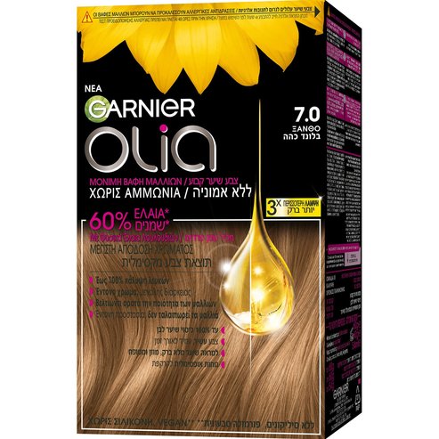 Garnier Olia Permanent Hair Color 1 брой - 7.0 руса