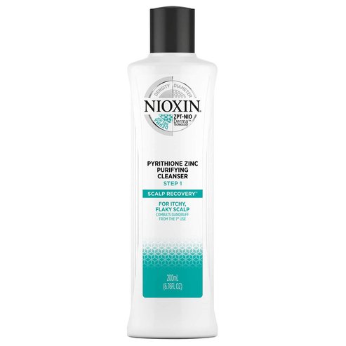 Nioxin Pyrithione Zinc Purifying Cleanser Scalp Recovery Σαμπουάν Αποκατάστασης της Ισορροπίας του Τριχωτού της Κεφαλής 200ml