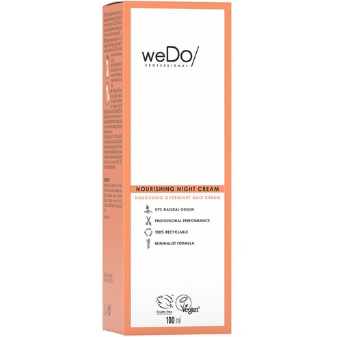 weDo Nourishing Night Cream Подхранваща нощна маска за дълбока хидратация и реконструкция на косата 100ml