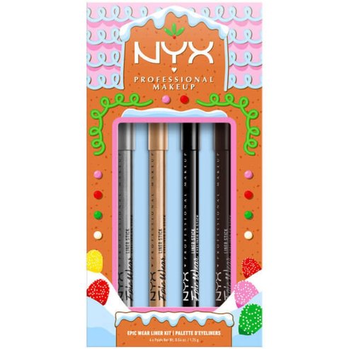Nyx Professional Makeup Promo Epic Wear Liner Kit 4 x 1.22g