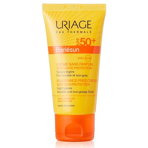Uriage Bariesun Cream Spf50+ Very High Protection Слънцезащитен крем за лице с много висока защита на светлината 50ml