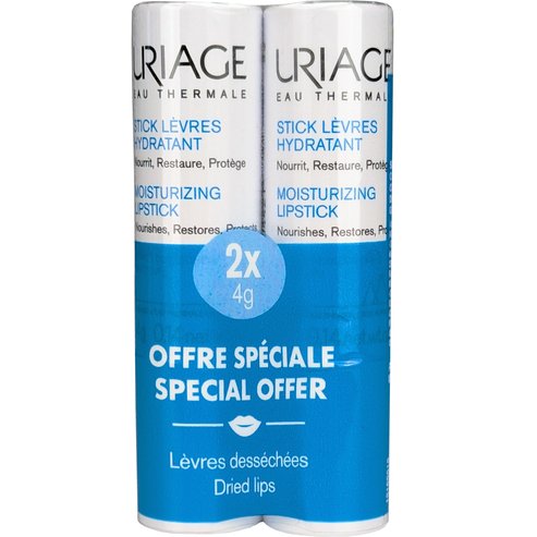 Uriage Promo Moisturizing Lipstick 8g (2x4g)
