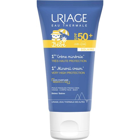 Uriage Bebe 1st Mineral Cream Spf50+, 50ml