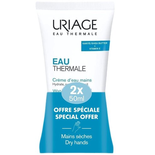 Uriage Promo Eau Thermale Water Hand Cream 50ml (2x50ml)