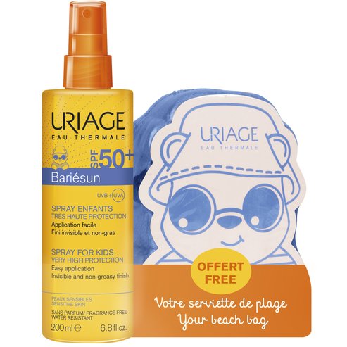 Uriage Promo Bariesun Spf50+ Enfants/Kids Spray Много силно защитна бебешка слънцезащитна емулсия за лице и тяло 200ml