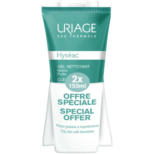 Uriage PROMO PACK Hyseac Gel Nettoyant 2x150ml