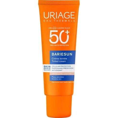 Uriage Bariesun Tinted Spf50+ Cream Слънцезащитен Крем за Лице с Много Висока Защита и Цвят 50ml - Fair Tint