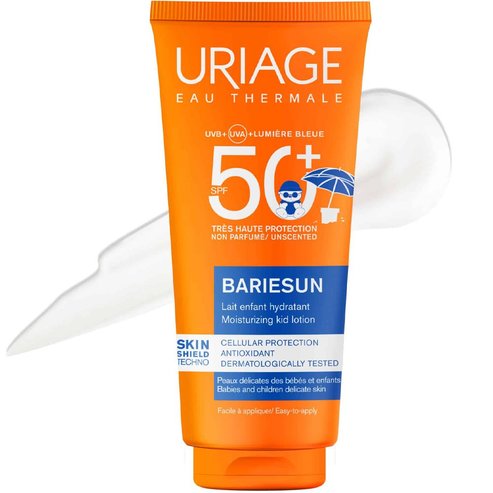 Uriage Bariesun Moisturizing Spf50+ Kids Lotion Детски хидратиращ лосион за лице & тяло с много висока защита, подходящ за чувствителна кожа 100ml