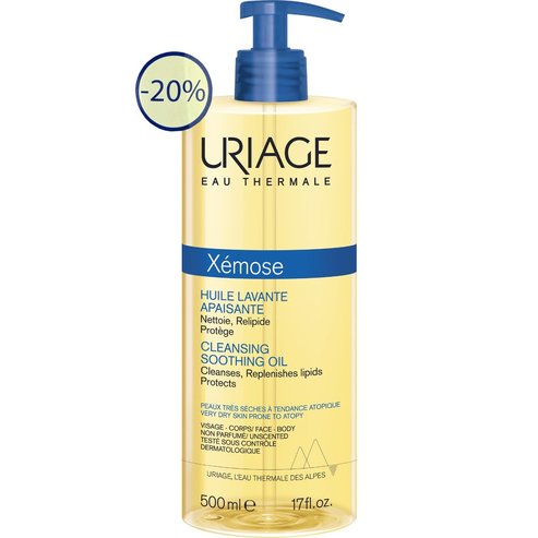 Uriage Promo Xemose Cleansing Soothing Oil 500ml