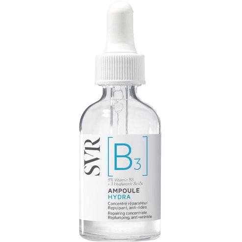 SVR [B3] Ampoule Hydra Repairing Concentrate Serum Възстановяващ серум с витамин B3 и против бръчки за хидратация и антиейджинг 30ml