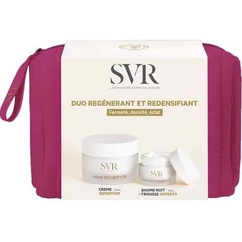 SVR Promo Densitium Global Correction Redensifying Cream 50ml & Repair Night Balm 15ml & Подарък торбичка 1 бр