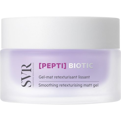 SVR [Pepti] Biotic Smoothing Retexturising Matt Gel Гел крем за лице с пептиди за по-гладка и по-млада кожа 50ml