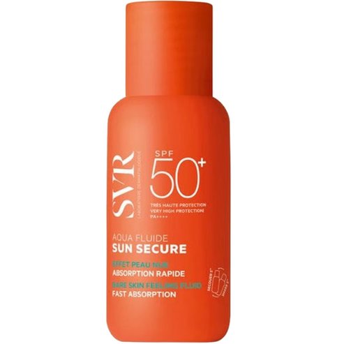 SVR Sun Secure Spf50+ Fast Absorption Aqua Fluide Слънцезащитен флуид за лице с много висока защита и бързо абсорбиране 50ml