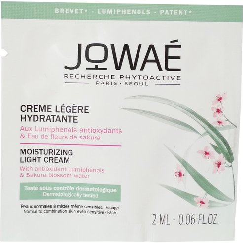 Δείγμα Jowae Moisturizing Light Cream Αέρινη Ενυδατική Κρέμα Προσώπου για Κανονικές-Μικτές Επιδερμίδες 2ml