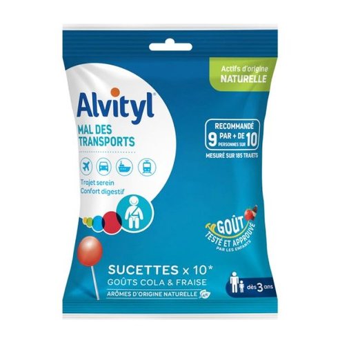 Alvityl Mal des Transports Sickness 3+ 10 годишни близалки