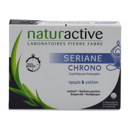 Naturactive Seriane Chrono Хранителна добавка за диспергиращи се таблетки от случаен стрес 6