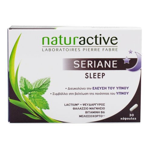 Naturactive Seriane Sleep Диетична добавка, която улеснява съня 30caps