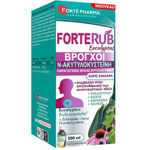 Forte Pharma Forte Rub Eucalyptus Syrup 200ml