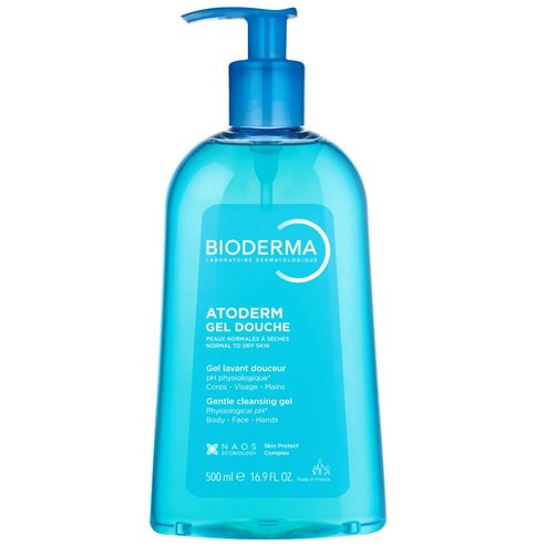 Bioderma Atoderm Douche Body, Face & Hands Cleansing Gel 500ml