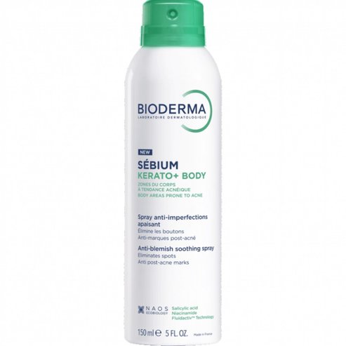 Bioderma Sebium Kerato+ Anti-Blemish Soothing Body Spray 150ml