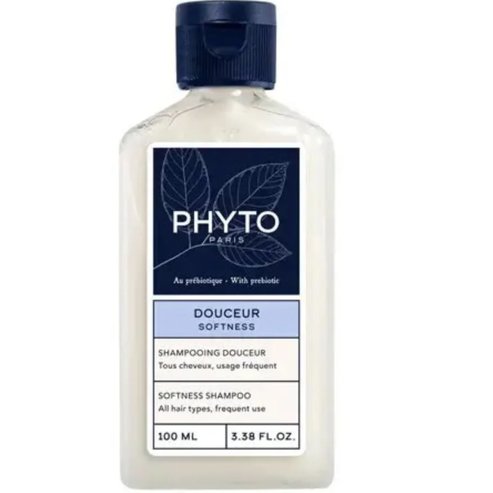 Phyto Douceur Softness Shampoo for All Hair Types 100ml - Travel Size