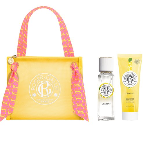 Roger & Gallet Promo Cedrat Wellbeing Fragrant Water 30ml & Shower Gel 50ml & Подарък торбичка 1 бр