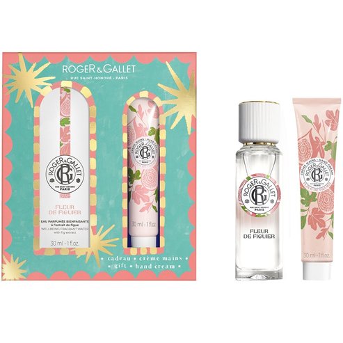 Roger & Gallet Promo Fleur de Figuier Wellbeing Fragrant Water 30ml & Подарък Hand Cream 30ml