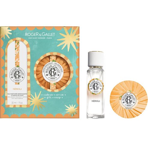 Roger & Gallet Promo Neroli Wellbeing Fragrant Water 30ml & Подарък Perfumed Soap Bar 100g