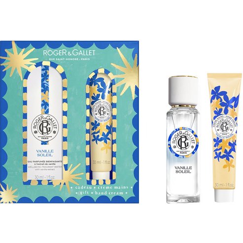 Roger & Gallet Promo Vanille Soleil Wellbeing Fragrant Water 30ml & Подарък Hand Cream 30ml