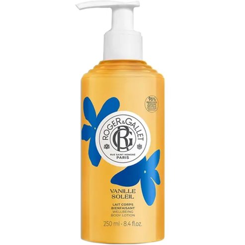 Roger & Gallet Vanille Soleil Body Lotion Освежаващ лосион за тяло с аромат на ванилия, жасмин и нотки на иланг-иланг 250ml