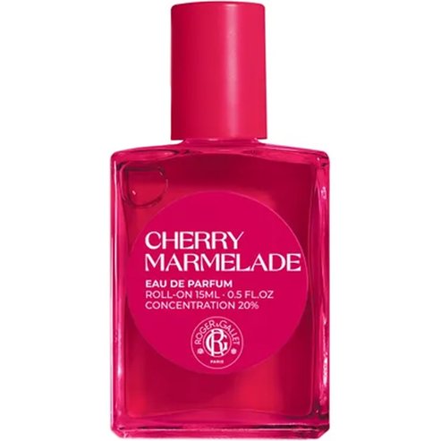 Roger & Gallet Cherry Marmelade Eau de Parfum Roll-On Концентриран Roll-On парфюм с нотки на череша, божур, пралина & сияйно желе от горски плодове 15ml