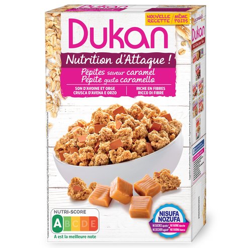 Ducan Nutrition d\' Attaque Pepites Saveur Caramel 350gr
