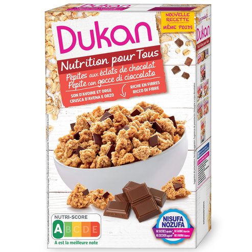 Dukan Nutrition Pour Tous Pepitew Aux Eclats de Chocolat 350gr