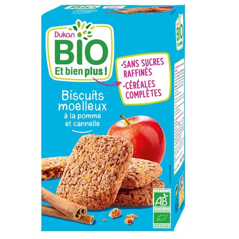 Ducan Bio Biscuits Moelleux a la Pomme et Canelle 150gr