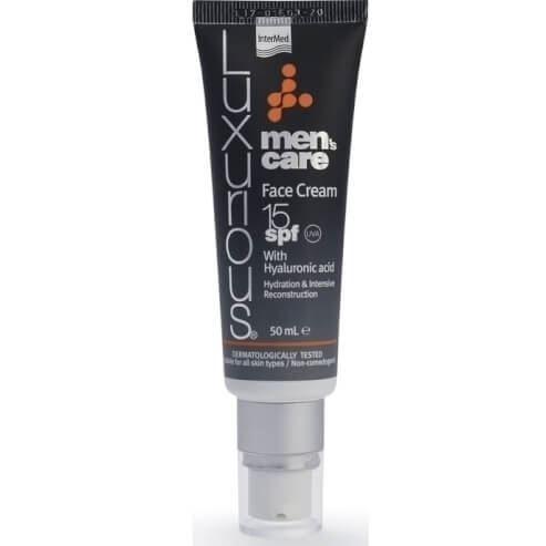 Luxurious Men\'s Care Face Cream Spf15, 50ml