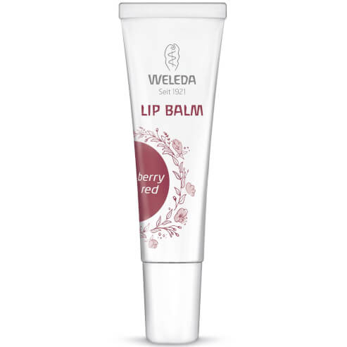 Weleda Lip Balm Berry Red Балсам за устни с дискретен цвят на горски плодове 10ml