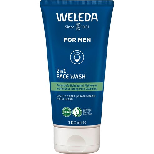 Weleda For Men 2 in 1 Face Wash 100ml