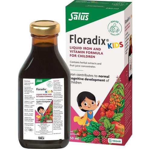 Floradix Kids Liquid Iron & Vitamin Formula 250ml