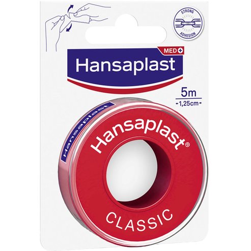 Hansaplast Med+ Classic Tape 5m x 1,25cm, 1 бр