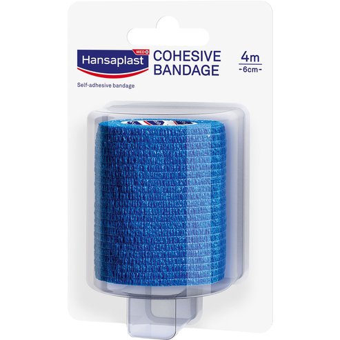 Hansaplast Med+ Cohesive Bandage 4m x 6cm, 1 бр