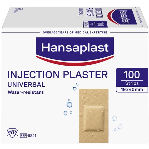 Hansaplast Injection Plaster Universal 19x40mm 100 бр
