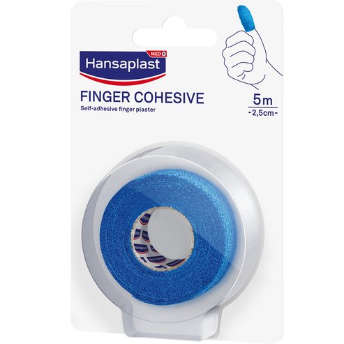 Hansaplast Med+ Finger Cohesive 5m x 2,5cm, 1 бр