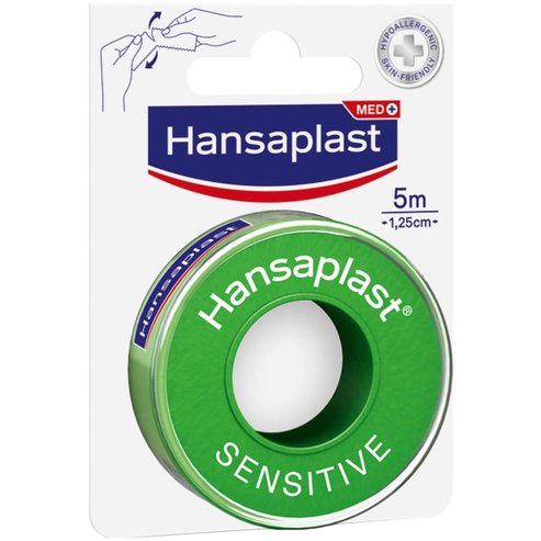 Hansaplast Sensitive 5m x 1.25cm 1 бр