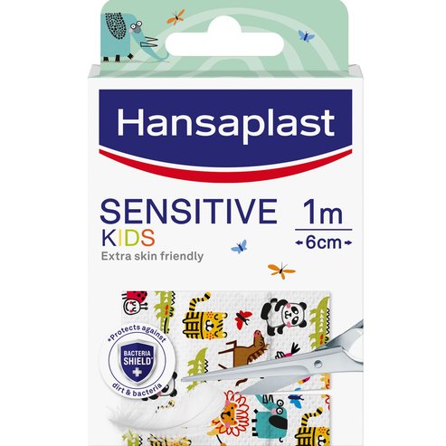 Hansaplast Sensitive Kids 1m x 6cm 1 бр