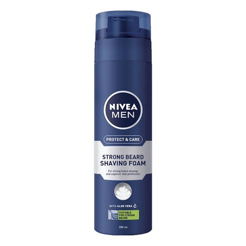 Nivea Shaving Men Foam Protect & Care for Strong Beard 200ml