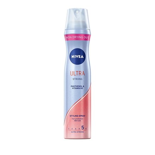 Nivea Styling Spray 24h Ultra Strong Hold & Hair Protection Factor  250ml
