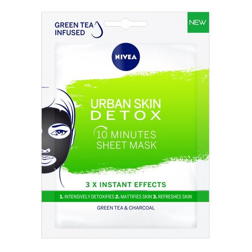 Nivea Urban Skin Detox 10 Minute Sheet Mask 1 парче