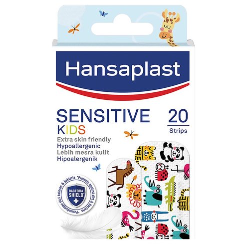 Hansaplast Sensitive Kids Strips 20 бр