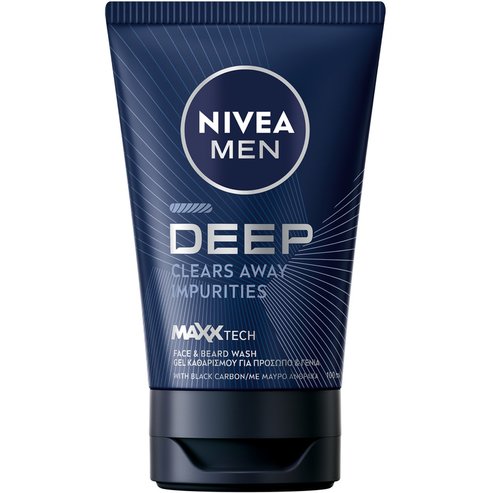 Nivea Men Deep Face & Body Wash 100ml