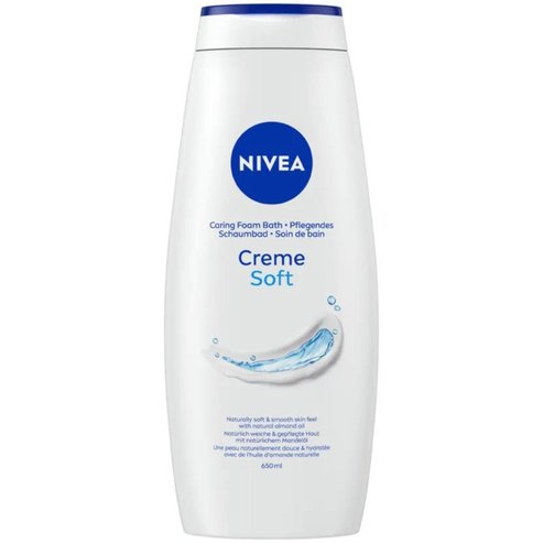 Nivea Creme Soft With Natural Almond Oil Shower Gel 650ml